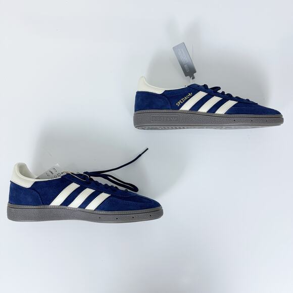 NWT Adidas Handball Spezial Shoes Night Indigo Blue Cream White 8M 9W - Picture 8 of 12